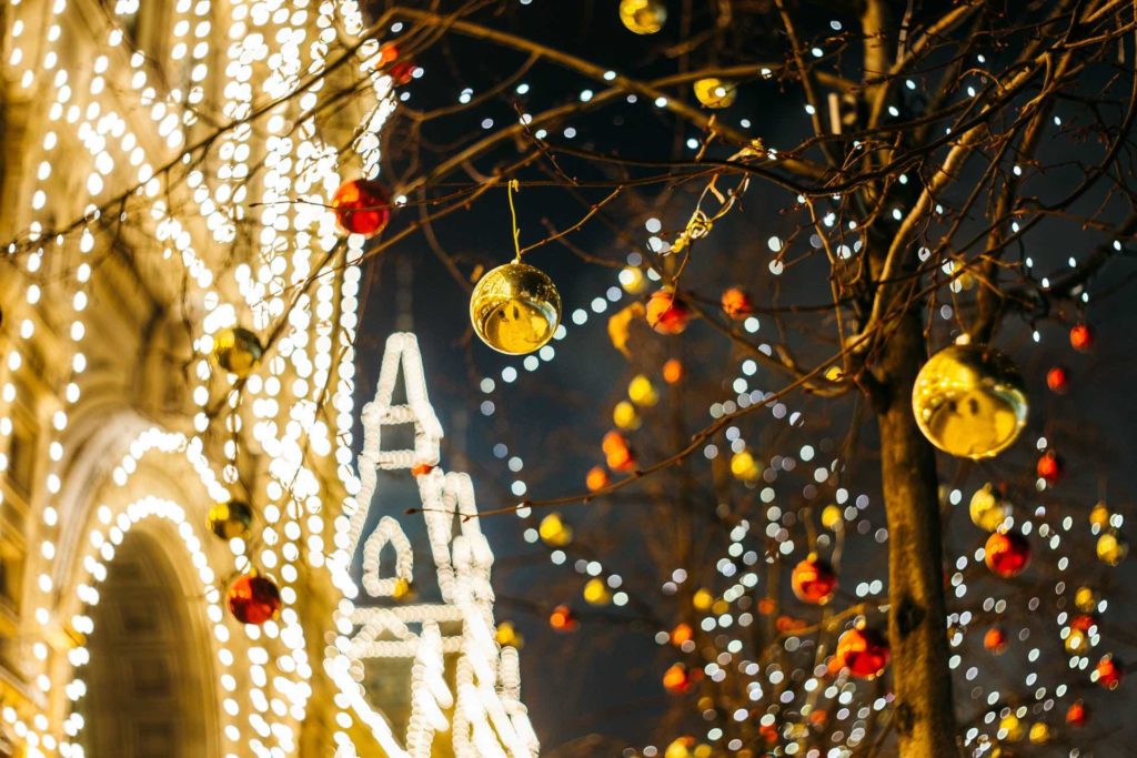 Gum Gallery Moscow in Christmas season